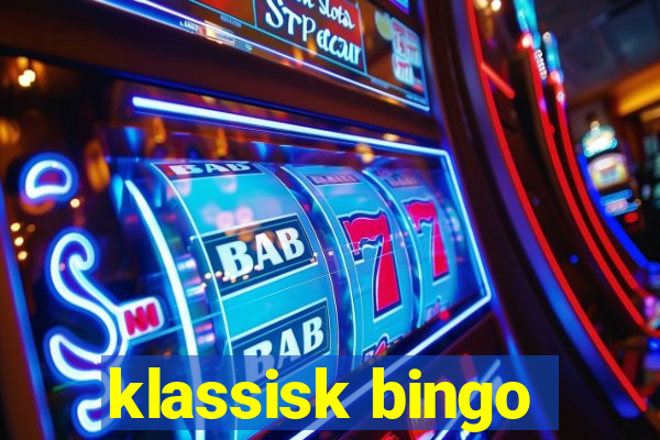 klassisk bingo