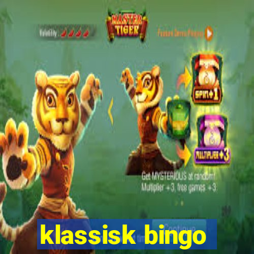 klassisk bingo