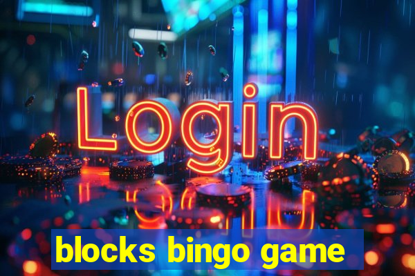 blocks bingo game