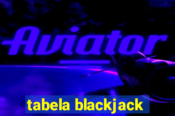 tabela blackjack