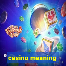 casino meaning