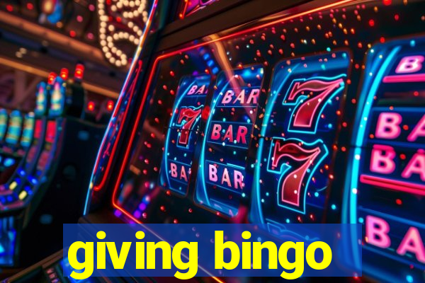 giving bingo