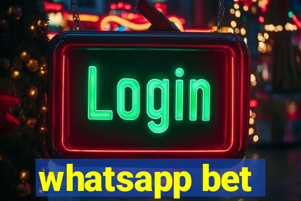 whatsapp bet