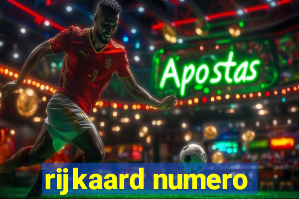 rijkaard numero