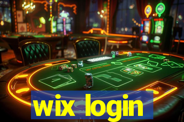 wix login