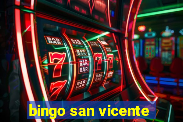 bingo san vicente