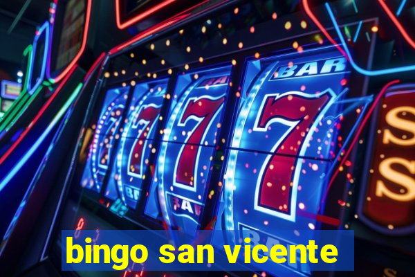 bingo san vicente