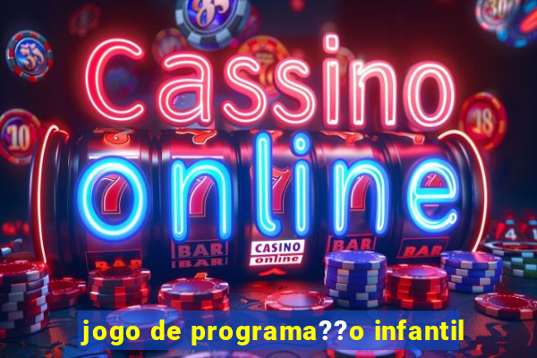 jogo de programa??o infantil