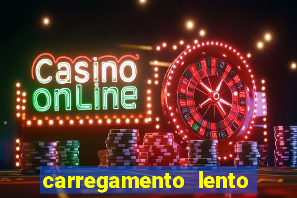 carregamento lento do aparelho