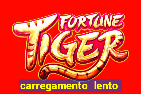 carregamento lento do aparelho