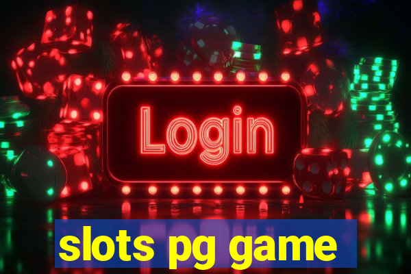 slots pg game