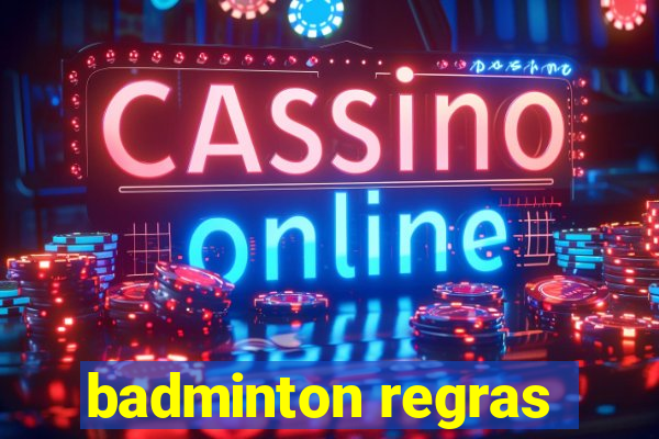 badminton regras