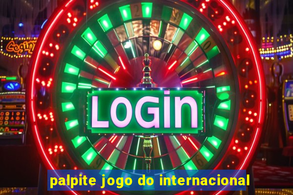 palpite jogo do internacional