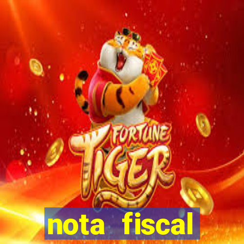 nota fiscal cruzeiro sp