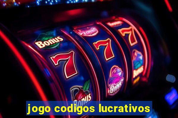 jogo codigos lucrativos