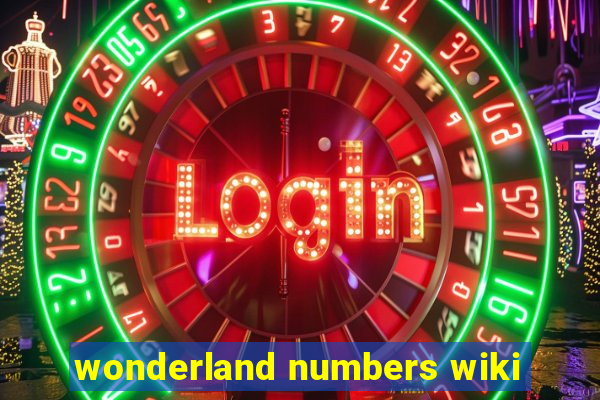 wonderland numbers wiki