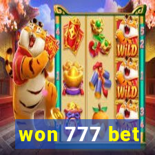 won 777 bet