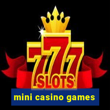 mini casino games