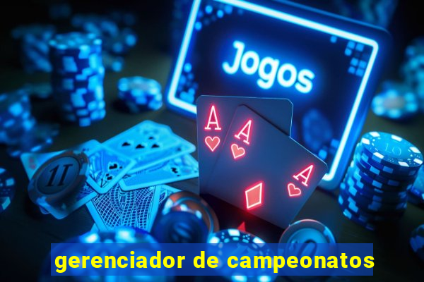 gerenciador de campeonatos