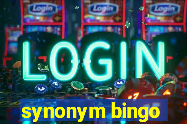 synonym bingo