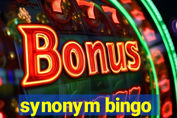 synonym bingo