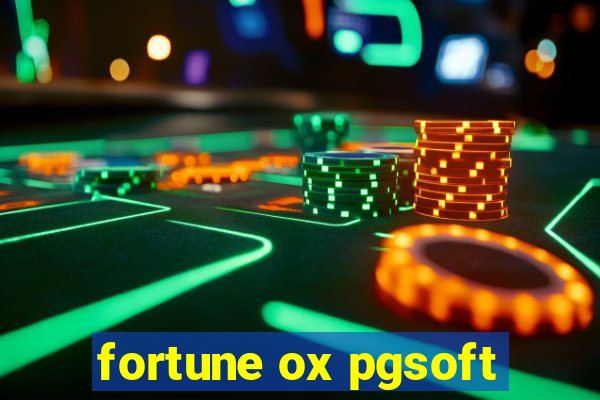 fortune ox pgsoft