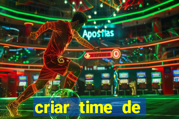 criar time de futebol simulador