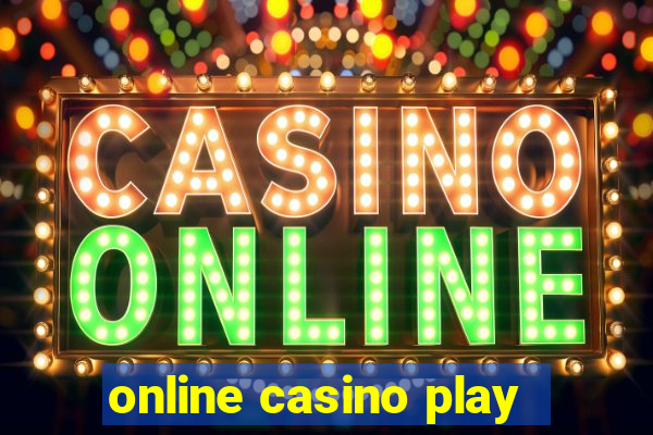 online casino play