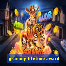 grammy lifetime award