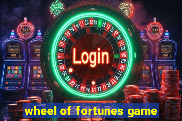 wheel of fortunes game