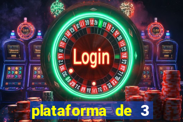 plataforma de 3 reais slots