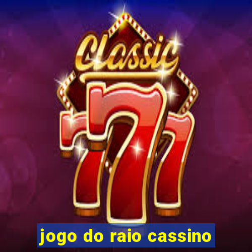 jogo do raio cassino