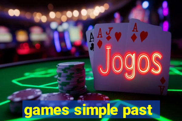 games simple past