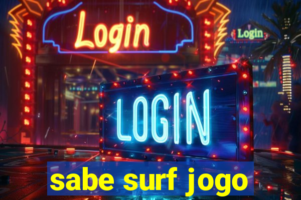 sabe surf jogo