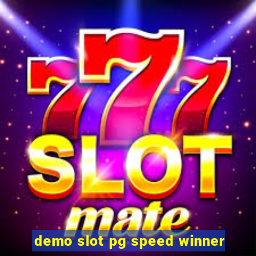 demo slot pg speed winner