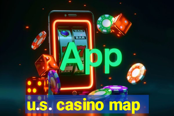 u.s. casino map