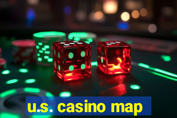 u.s. casino map