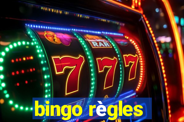 bingo règles