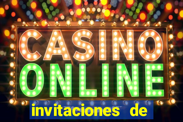 invitaciones de bingo para editar