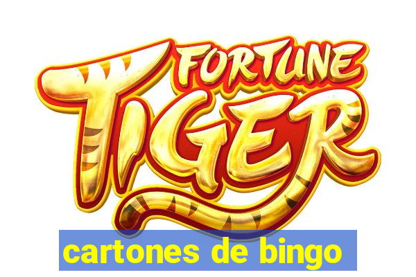 cartones de bingo