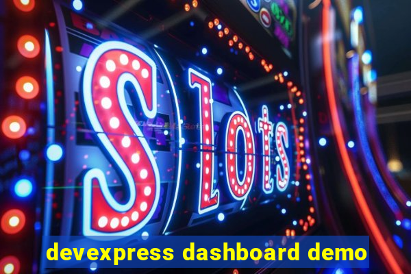 devexpress dashboard demo