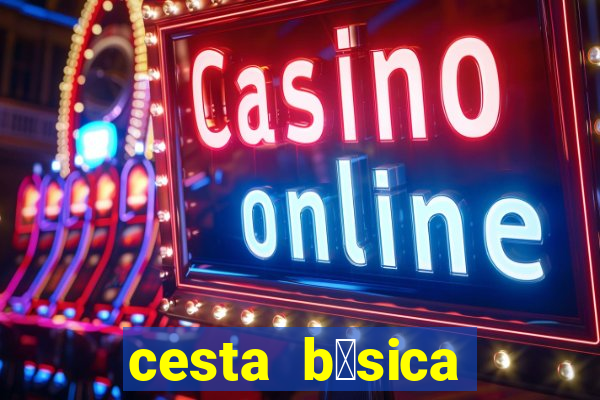 cesta b谩sica campo grande rj