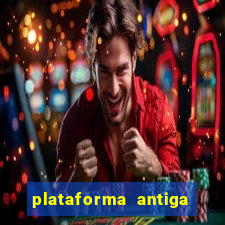 plataforma antiga de jogos