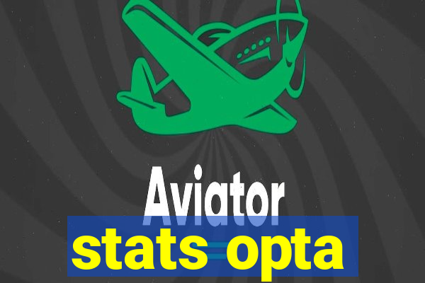 stats opta