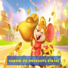 cupom de desconto viator