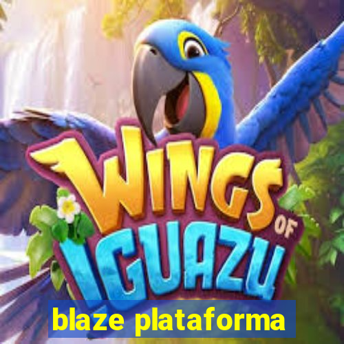 blaze plataforma