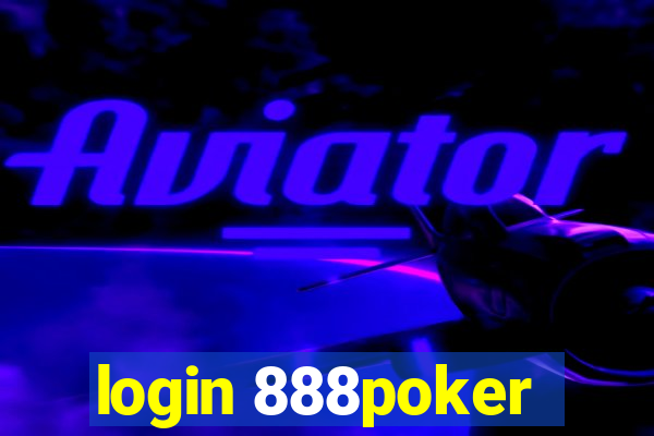 login 888poker