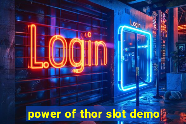 power of thor slot demo