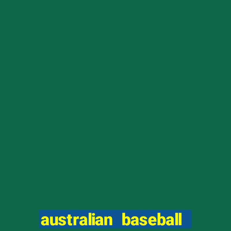 australian baseball league betting