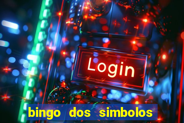 bingo dos simbolos da pascoa